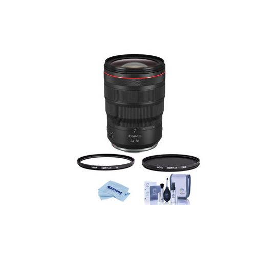  Adorama Canon RF 24-70mm f/2.8 L IS USM Lens with Filter Bundle 3680C002 F