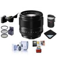 Adorama Fujifilm XF 56mm (85mm) F/1.2 Lens with Free Mac Accessory Bundle 16418649 AM