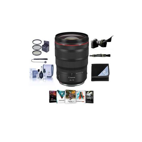  Adorama Canon RF 24-70mm f/2.8 L IS USM Lens with Free Basic Accessory Bundle (PC) 3680C002 A