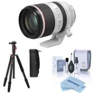 Adorama Canon RF 70-200mm f/2.8 L IS USM Lens with Tripod Bundle 3792C002 T