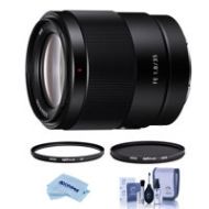 Adorama Sony FE 35mm f/1.8 E-Mount Full Frame Lens - With Hoya Filter Kit SEL35F18F F