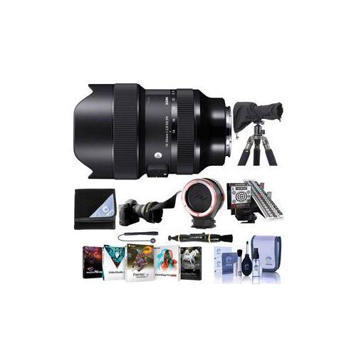  Adorama Sigma 14-24mm f/2.8 DG DN ART Lens for Sony E-Mount W/Premium Accessory Bundle 213965 B