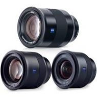 Adorama Zeiss 25mm f/2.0 Lens W/Zeiss 85mm f/1.8 W/135mm f2.8 F/ Sony Full Frame E-mount 2103-750 8518 35