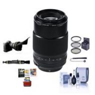 Adorama Fujifilm XF 80mm (122mm) F/2.8 R LM OIS WR Macro Lens Black With free Acc Bundle 16559168 AM