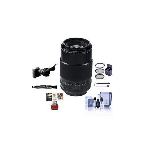  Adorama Fujifilm XF 80mm (122mm) F/2.8 R LM OIS WR Macro Lens Black With free Acc Bundle 16559168 AM