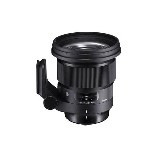  Adorama Sigma 105mm f/1.4 DG ART HSM Lens for Leica L-mount Cameras, Black 259969