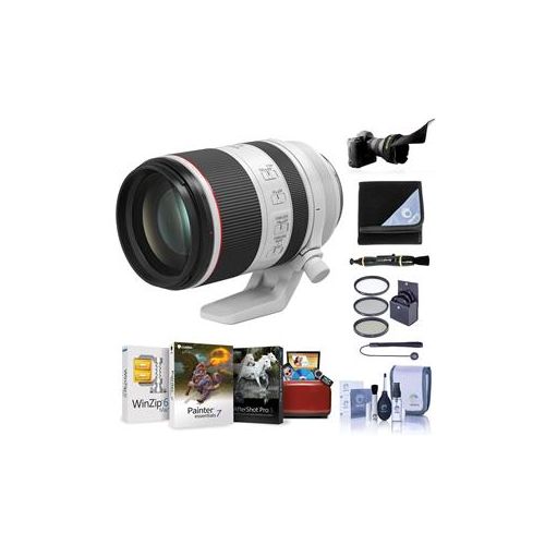  Adorama Canon RF 70-200mm f/2.8 L IS USM Lens with Free Basic Accessory Bundle (Mac) 3792C002 AM