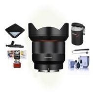 Adorama SAMYANG 14mm F2.8 AF WA Full Frame AF Lens for Sony E Mnt W/Free Mac Acc Bundle SYIO14AF-EAM