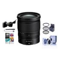 Adorama Nikon NIKKOR Z 24-70mm f/4 S Lens for Z Series Mirrorless Cameras W/Free Acc Kit 20072 A