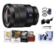 Adorama Sony Vario-Tessar T* FE 16-35mm F4 ZA OSS E-Mount Lens with Mac Accessory Bundle SEL1635Z AM