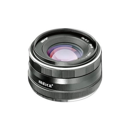  Meike 50mm f/2.0 Lens for Fujifilm X, Black 19550002 - Adorama