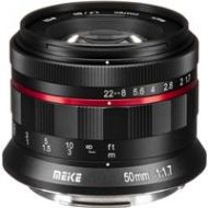 Meike 50mm f/1.7 Lens for Fujifilm X, Black 20780002 - Adorama