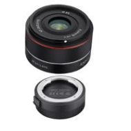 Adorama Rokinon 24mm F2.8 Full Frame Auto Focus Lens for Sony E W/Rokinon Lens Station IO24AF-E L