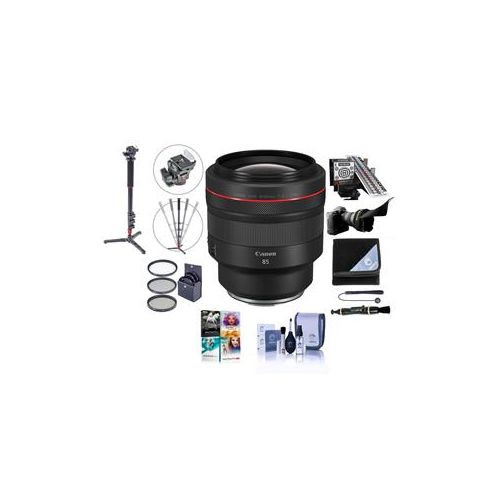  Adorama Canon RF 85mm f/1.2 L USM Lens with Premium Accessory Bundle 3447C002 B