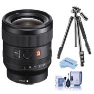 Adorama Sony FE 24mm F/1.4 GM (G Master) E Mount Lens W/Vanguard Alta Pro 264AT Tripod SEL24F14GM T