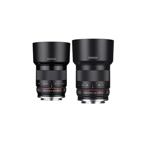  Adorama Rokinon 35mm f/1.2 High Speed WA Lens W/50mm f/1.2 Manual Focus for Fujifilm X RK3512-M 5012 FB