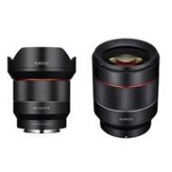 Adorama Rokinon 14mm F2.8 AF WA Full Frame AF Lens /50mm f/1.4-16 FE Lens Sony E Mount IO14AF-E IO50AF-E