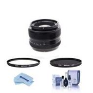 Adorama Fujifilm XF 35mm (53mm)F/1.4 Lens With Hoya 52mm HMC UV / CPL Filter 16240755 F