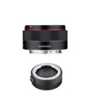 Adorama Samyang 35mm f/2.8 AF Ultra Compact Lens for Sony E Mount W/Samyang Lens Station SYIO35AF-E LS