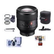 Adorama Sony FE 85mm F1.4 GM E-Mount Lens W/Free Accessory Bundle SEL85F14GM AM