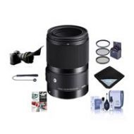 Adorama Sigma 70mm f/2.8 DG ART macro Lens for F/Sony E Cameras W/Free Accessory Bundle 271965 A