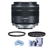 Adorama Canon RF 35mm f/1.8 Macro IS STM Lens with Filter Bundle 2973C002 F