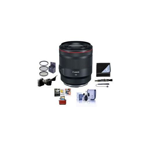  Adorama Canon RF 50mm f/1.2 L USM Lens with Free Basic Accessory Bundle (Mac) 2959C002 AM