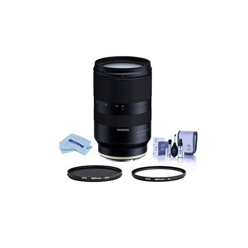  Adorama Tamron 28-75mm f/2.8 Di III RXD Lens for Sony E Mount - With Hoya Filter Kit AFA036S-700 F