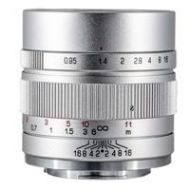 Adorama Mitakon Zhongyi Speedmaster 35mm f/0.95 Mark II Lens f/Fuji X Mirrorless Silver MTK35M95M2FXSI