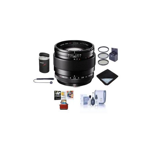  Adorama Fujifilm XF 23mm (35mm) F/1.4R Lens with Free Mac Accessory Bundle 16405575 AM