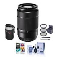 Adorama Fujifilm XC 50-230mm (76-350mm) F4.5-6.7 OIS II Lens Black W/Free Accessory Kit 16460771 A