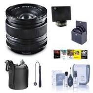 Adorama Fujifilm XF 14mm (21mm) F2.8 R Lens with Basic Accessory Bundle 16276481 NK