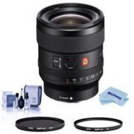 Adorama Sony FE 24mm F/1.4 GM (G Master) E Mount Lens - With Hoya Filter Kit SEL24F14GM F