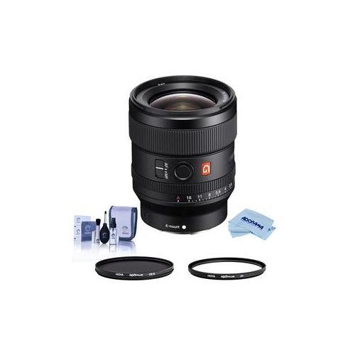  Adorama Sony FE 24mm F/1.4 GM (G Master) E Mount Lens - With Hoya Filter Kit SEL24F14GM F