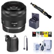 Adorama Canon RF 35mm f/1.8 Macro IS STM Lens with Free Basic Accessory Bundle (PC) 2973C002 A