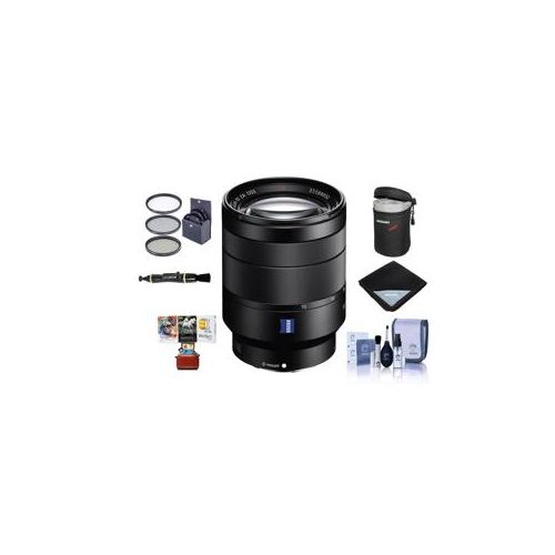  Adorama Sony Vario-Tessar T* FE 24-70mm f/4 ZA OSS E-Mount Lens W/Free Accessory Kit SEL2470Z AM