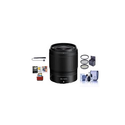  Adorama Nikon NIKKOR Z 35mm f/1.8 S Lens for Z Series Mirrorless Cameras W/Free Acc Kit 20081 AM