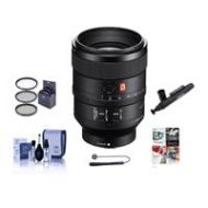 Adorama Sony FE 100mm F2.8 STF GM OSS E-Mount Lens With Free Accessory Bundle SEL100F28GM A