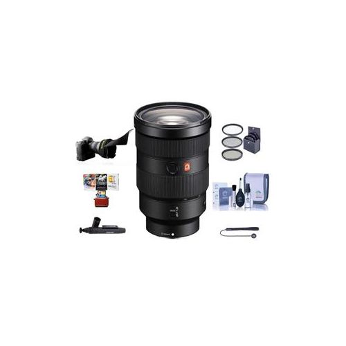  Adorama Sony FE 24-70mm f/2.8 GM (G Master) E-Mount Lens With Free Acc Bundle SEL2470GM AM