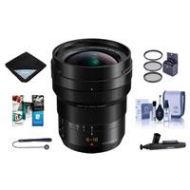 Adorama Panasonic Lumix DG Leica Vario-Elmarit 8-18mm f/2.8-4 Lens W/ Free Acc Bundle H-E08018 A