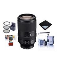 Adorama Sony FE 70-300mm f/4.5-5.6 G OSS E-Mount Lens W/Free Accessory Bundle SEL70300G AM