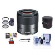 Adorama Canon EF-M 32mm f/1.4 STM Lens with Free Basic Accessory Bundle (Mac) 2439C002 AM