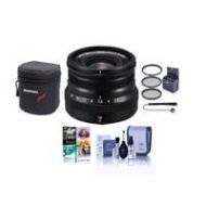 Adorama Fujifilm XF 16mm f/2.8 R WR X Mount Lens, Black With Free PC Accessory Bundle 16611655 A