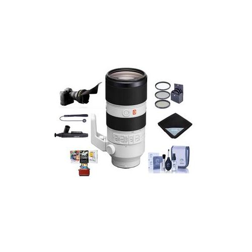  Adorama Sony FE 70-200mm f/2.8 GM OSS E-Mount Lens W/Free Acc Bundle SEL70200GM AM