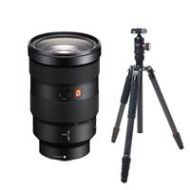 Adorama Sony FE 24-70mm f/2.8 GM E-Mount Lens W/ FotoPro X-Go Max Carbon Fiber Tripod SEL2470GM BG