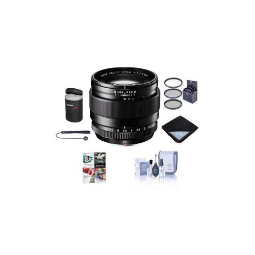  Adorama Fujifilm XF 23mm (35mm) F/1.4R Lens with Basic Accessory Bundle 16405575 NK