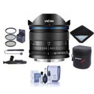 Adorama Venus Laowa 7.5mm f/2 Lens for Micro 4/3 Mount Black With Free Accessory Bundle VE7520MFTSTBLK A