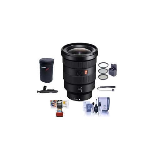  Adorama Sony FE 16-35mm f/2.8 GM (G Master) E-Mount Lens W/Free Acc Bundle SEL1635GM AM