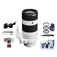 Adorama Sony FE 70-200mm f/4.0 G OSS E-Mount Lens With Free Mac Accessory Bundle SEL70200G AM