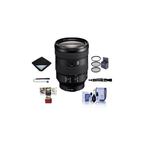  Adorama Sony FE 24-105mm f/4 G OSS E-Mount Lens With Free Mac Accessory Bundle SEL24105G/2 AM